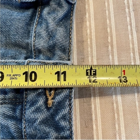 PacSun Light Blue Distressed High Rise Mom Jeans 26 - Picture 14 of 15